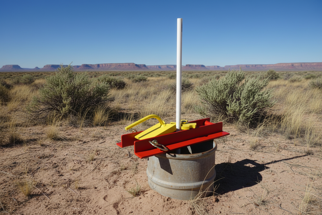 The Standard Pipe Holder (For Water Well Down Pipe)