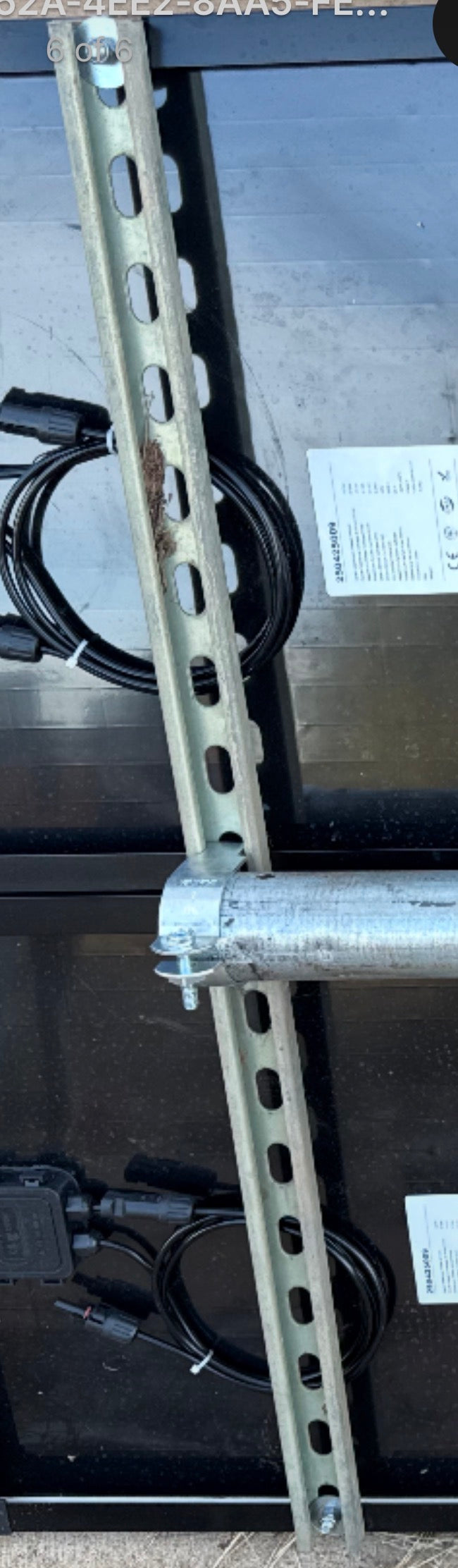 2-3/8 Solar Panel Pole Mount Bracket