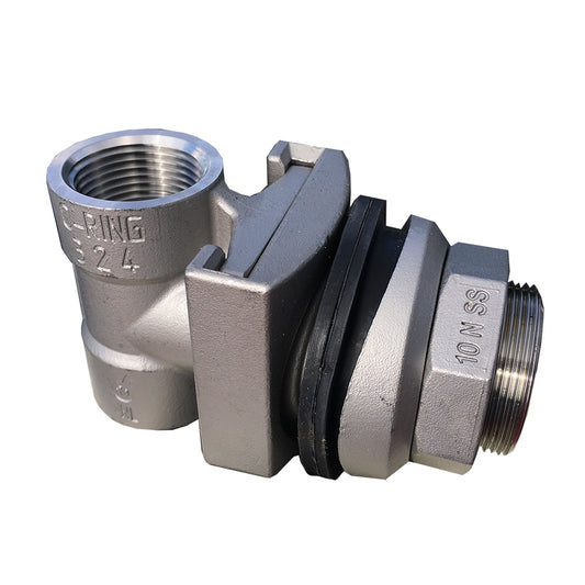 304 Stainless Steel Pitless Adapter - 2" image 0