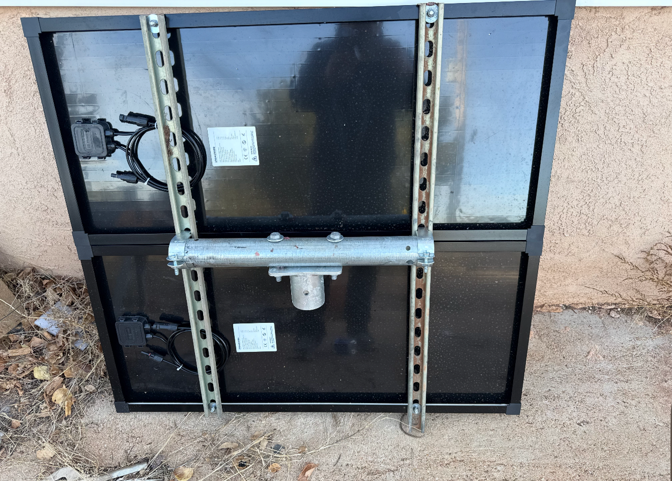 2-3/8 Solar Panel Pole Mount Bracket