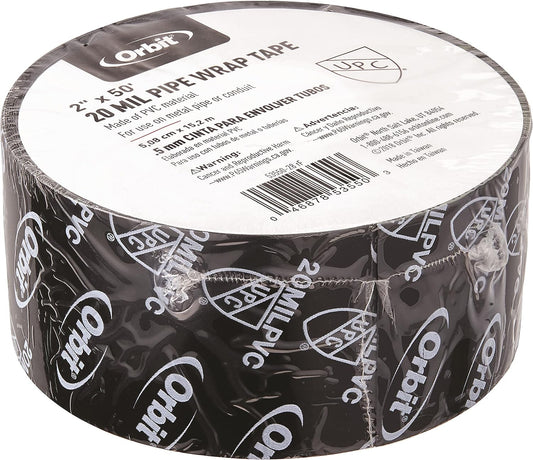2-Inch X 50-Foot 20 Mil Pipe Wrap Tape