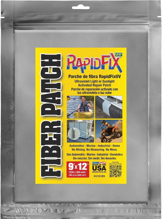 RapidFix UV Fiber Repair Patch 9"x 12"