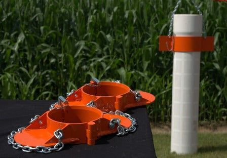 Heavy Duty Pipe Elevators (Pair of 2)  4"-8" Diameter