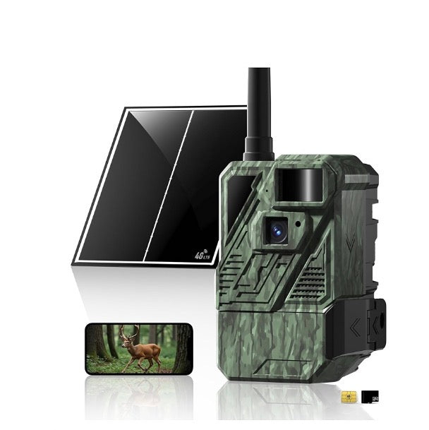4G LTE Solar-Powered Cellular Ranch & Trail Camera with Lifetime Data