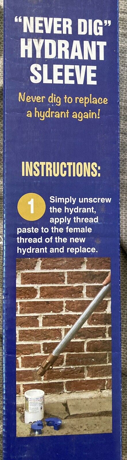 Never Dig Frost Free Yard Hydrant Sleeve